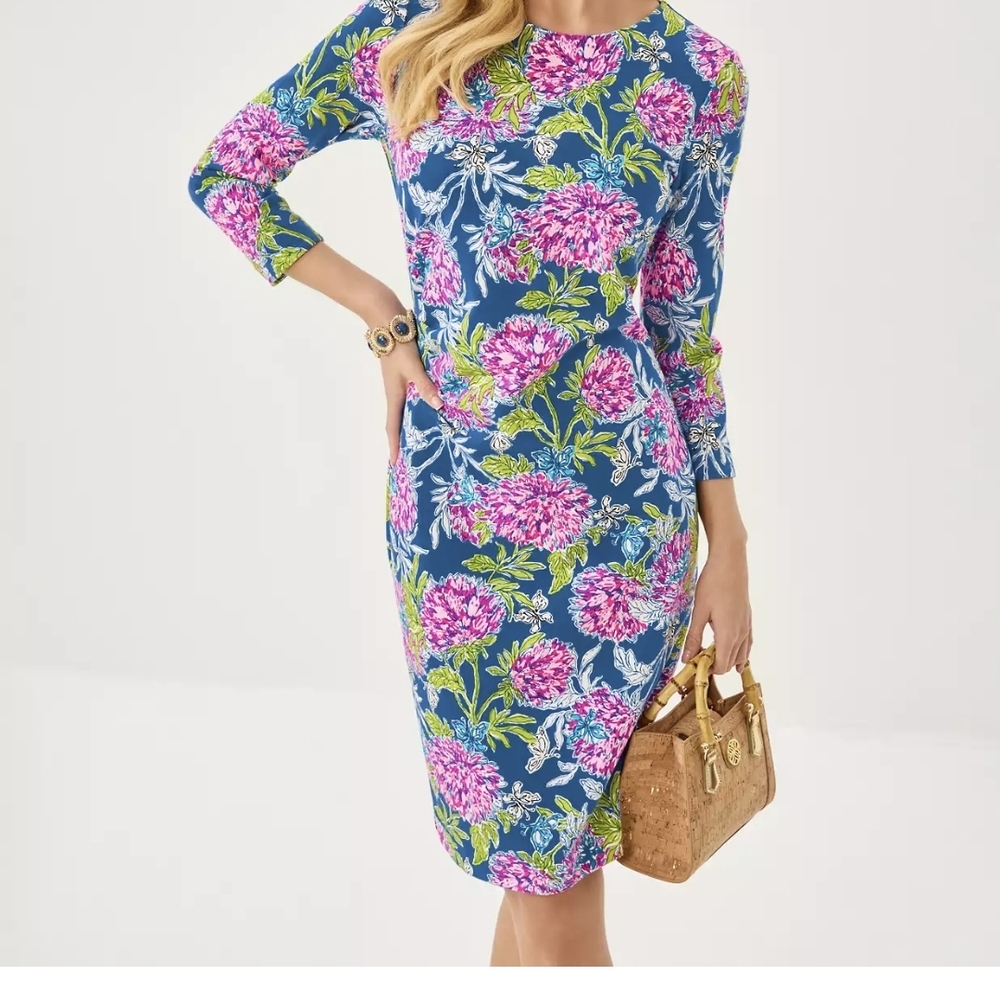 Lilly Pulitzer Kyrie Dahlia Liciois Size 4 - Picture 5 of 9
